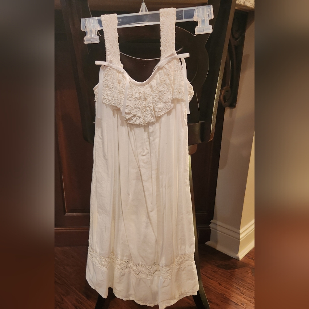 White Cotton Dress